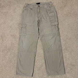 5.11 Tactical Pants Mens 34x32 Taclite Pro Cargo Straight Khakis Ripstop Tan